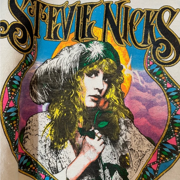 MADEWORN Stevie Nicks Crewneck Sweatshirt, Size XS - Picture 6 of 10